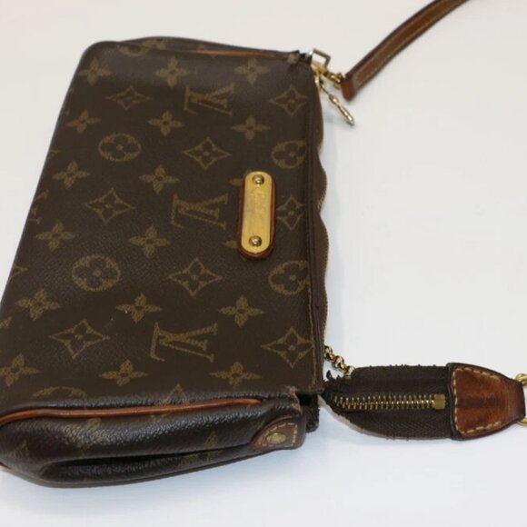 Louis Vuitton Monogram Pochette Eva Crossbody Shoulder Handbag *READ* - Picture 2 of 16